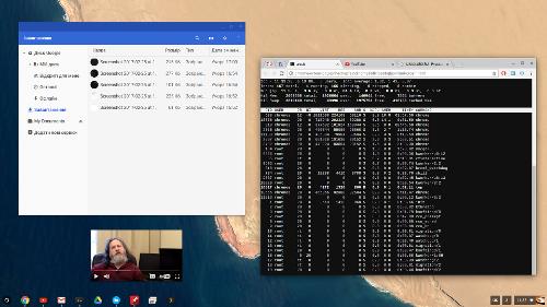 Скриншот: Cloud-разработка в Chrome OS на ASUS Chromebit и Kubernetes+CoreOS