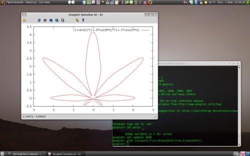 Ubuntu, GNU Plot