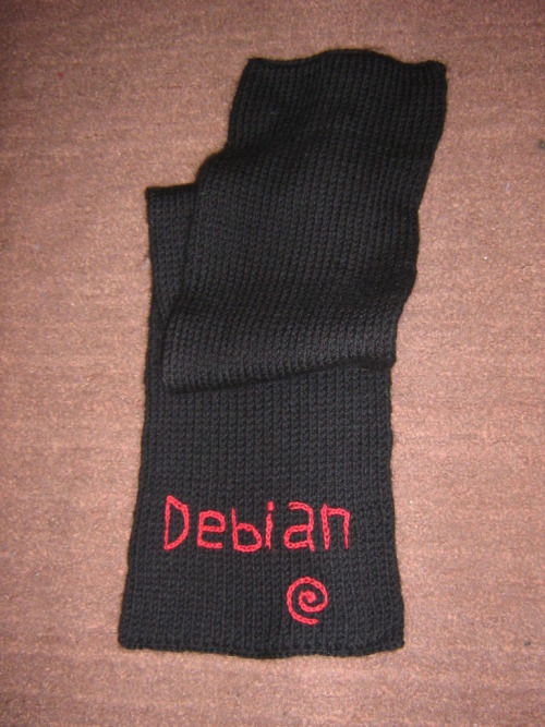 шарф с debian