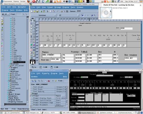 Скриншот: Внезапно Oracle Forms 6i :)