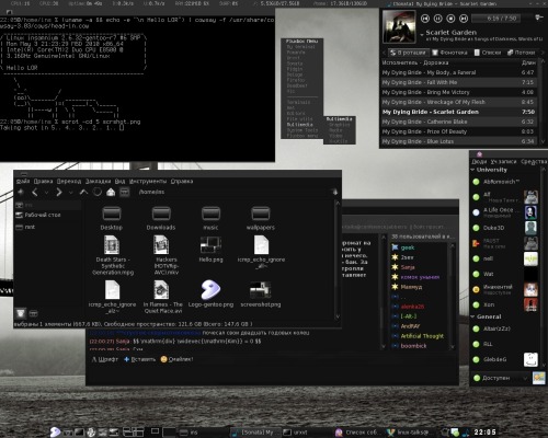 gentoo && op^Wfluxbox