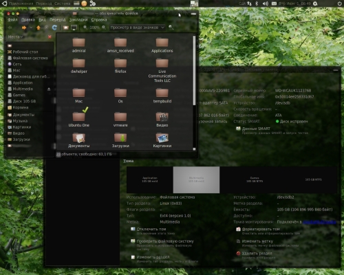 Ubuntu 10.04 Прозрачность, размытие окон.
