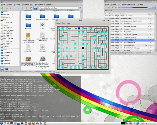 Скриншот: Runtu LXDE 10.04