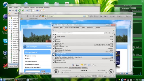 Mint Isadora KDE 4.5.1. Домашний