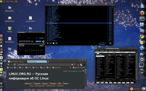 debian, xfce