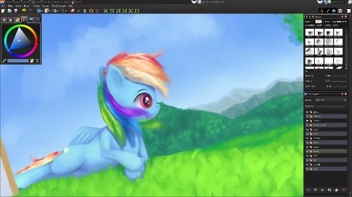 Скриншот: Rainbow Dash is (in) awesome