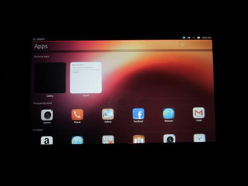 Скриншот: Ubuntu Touch на Galaxy Tab 2 7"