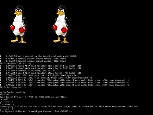 Скриншот: Linux From Scratch x86_64
