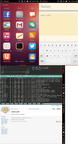Скриншот: Ubuntu Touch на Nexus 4