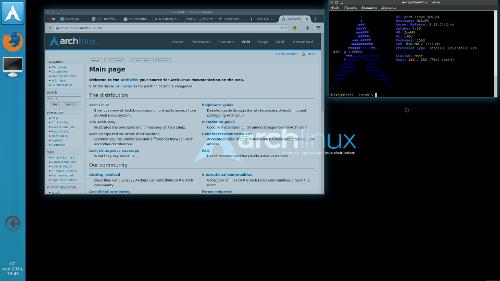 Archlinux + LXDE №2