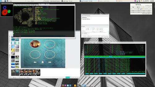 Скриншот: Kubuntu 14.10 64 Bit, Workstation HP Z600