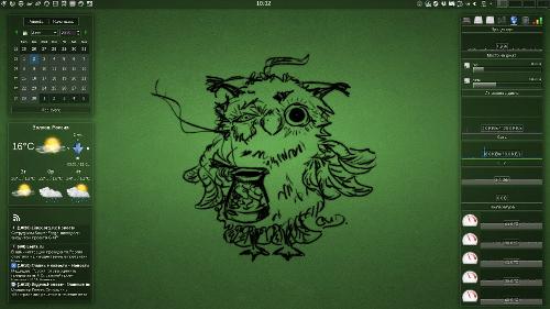 Скриншот: openSUSE домашняя