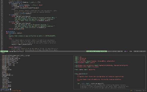 Vim, FZF, zsh, Tmux, Base16 и другое