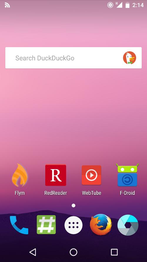 Скриншот: Android 7.0 на Nexus 5 (2013)
