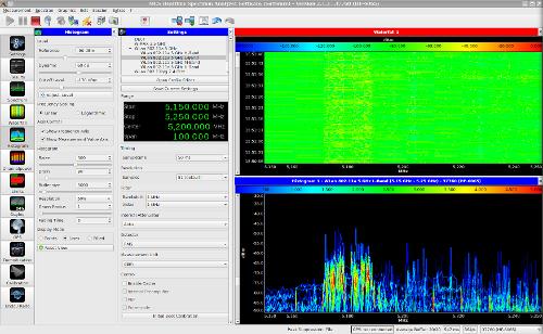 Анализатор спектра Aaronia Spectran HF-6065 под Linux