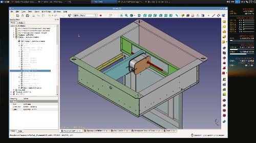 Скриншот: FreeCAD 0.17 pre