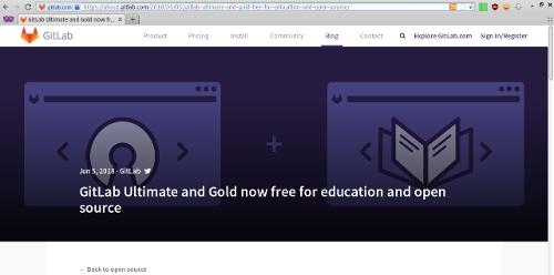 GitLab Ultimate и Gold теперь бесплатны для образовательных учреждений и open-source проектов