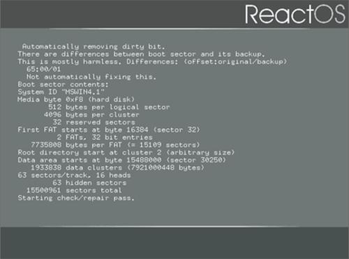 Выпущен релиз ReactOS 0.4.9 со значительными улучшениями в работе с памятью