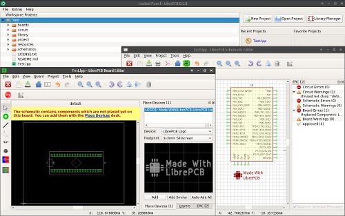 LibrePCB 0.1.0 — свободная САПР для проектирования электронных схем и печатных плат