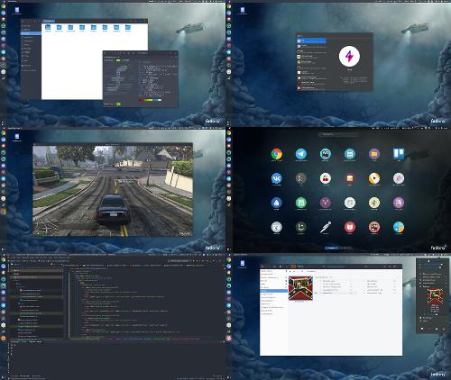 Fedora на десктопе
