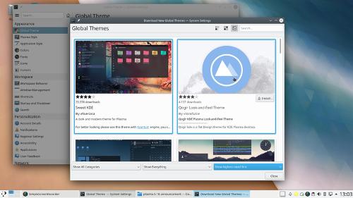 Выпуск KDE 5.18