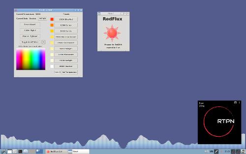 RedFlux - интерфейс к Redshift в духе f.lux