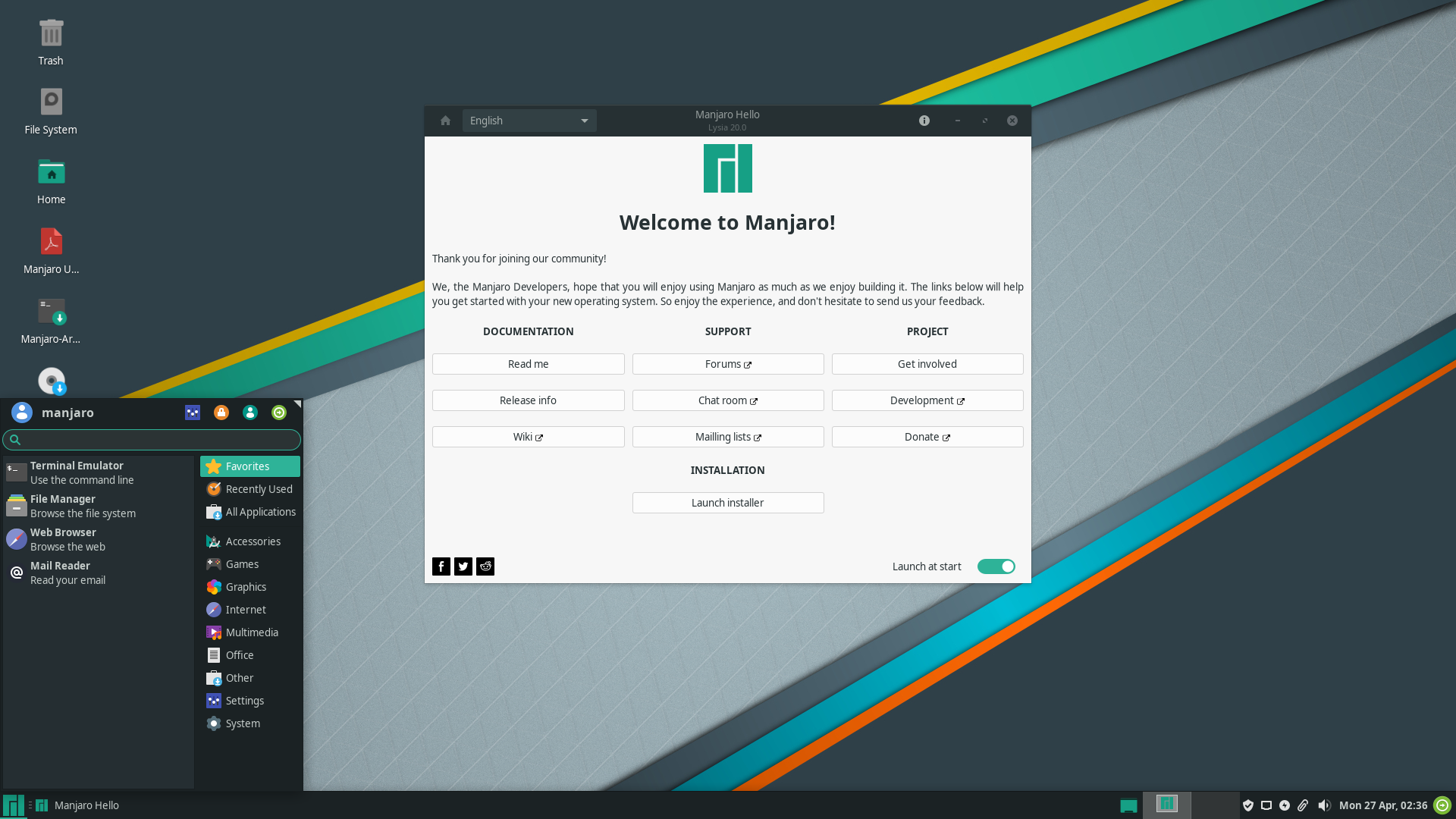 Manjaro Best Linux Distros For Laptops