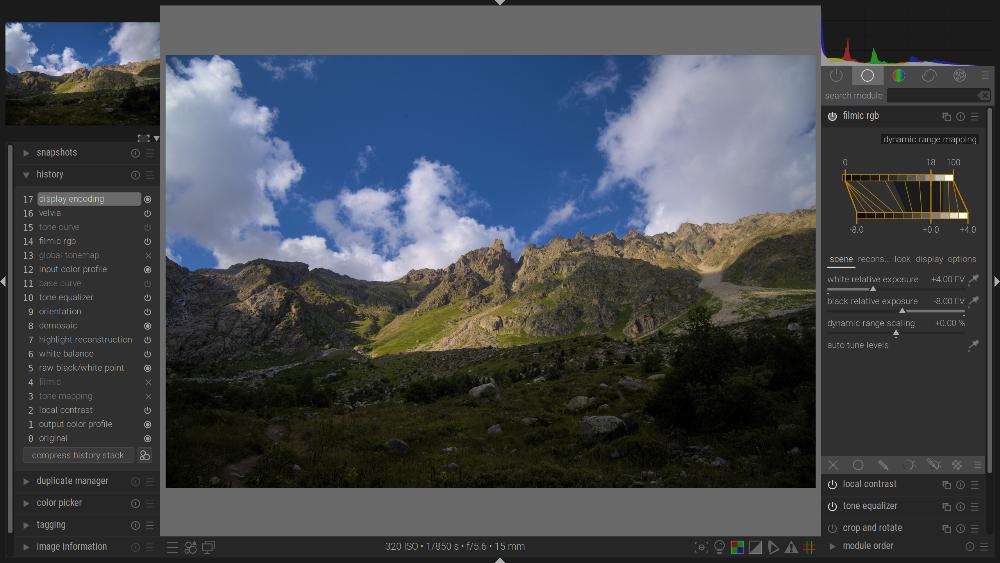 darktable 3.4