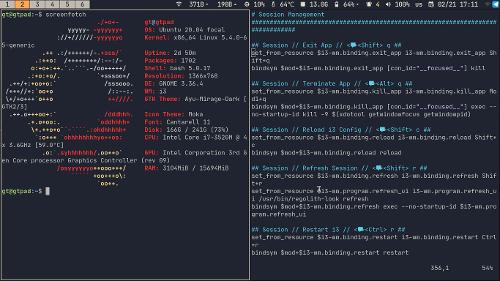 Regolith desktop на Thinkpad x220(230)