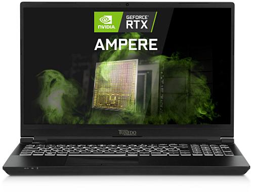 Linux-ноутбук Tuxedo Book XP15 доступен в варианте с GeForce RTX 30XX