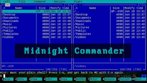 Midnight Commander 4.8.27