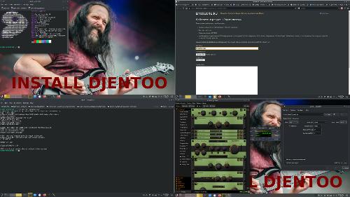 Скриншот: Install Djentoo