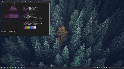 Скриншот: Endeavour OS, Budgie Desktop