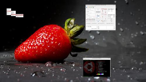 Скриншот: Как вам оформление для будущего ChromeOS-like DE