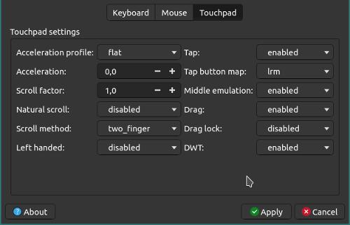 Sway Input Configurator 1.0.0