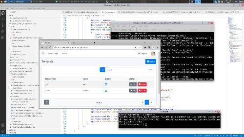Скриншот: Разработка на .NET под FreeBSD