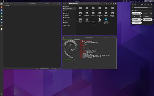 Скриншот: Перешел с Ubuntu на Debian sid c Wayland