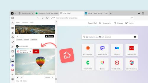 Релиз браузера Vivaldi 6.6 для десктопов