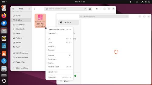 Ubuntu 24.04 вышла без поддержки установки DEB пакетов «одним кликом».