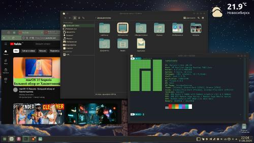 Linux Manjaro как есть...