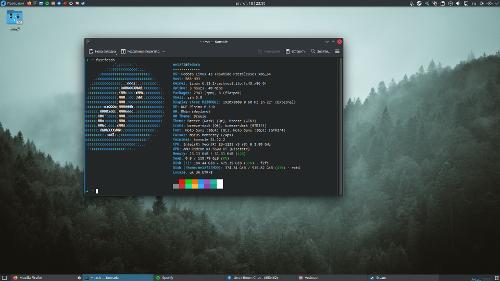 Скриншот: KDE Plasma 6 в стиле Gnome 2