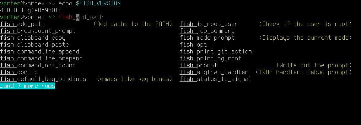 Fish Shell 4.0 — Open Source — Новости