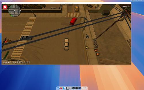Скриншот: Grand Theft Auto: Chinatown Wars на RTX Linux