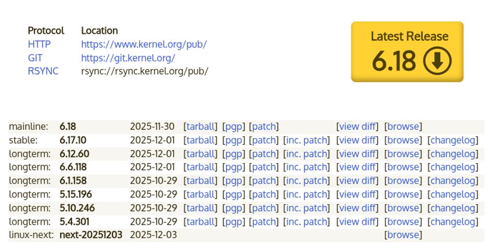 Linux 6.18