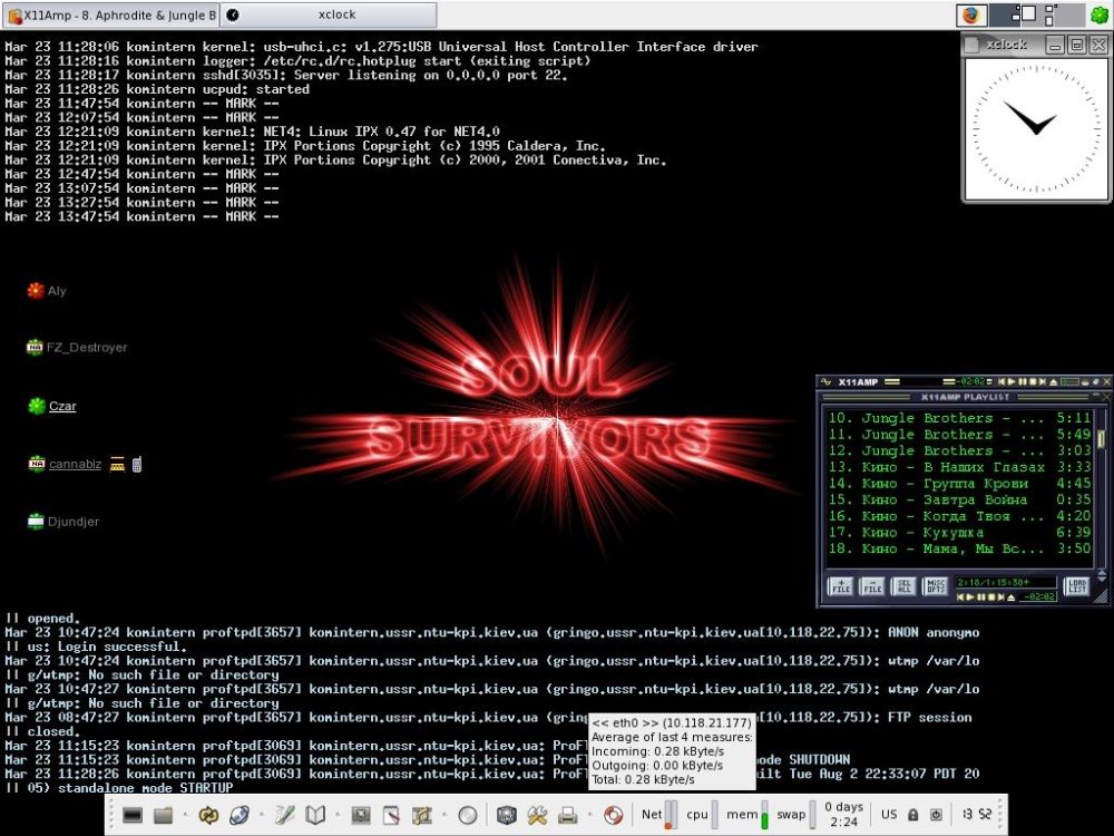 А мне комфортно в XFCE :)