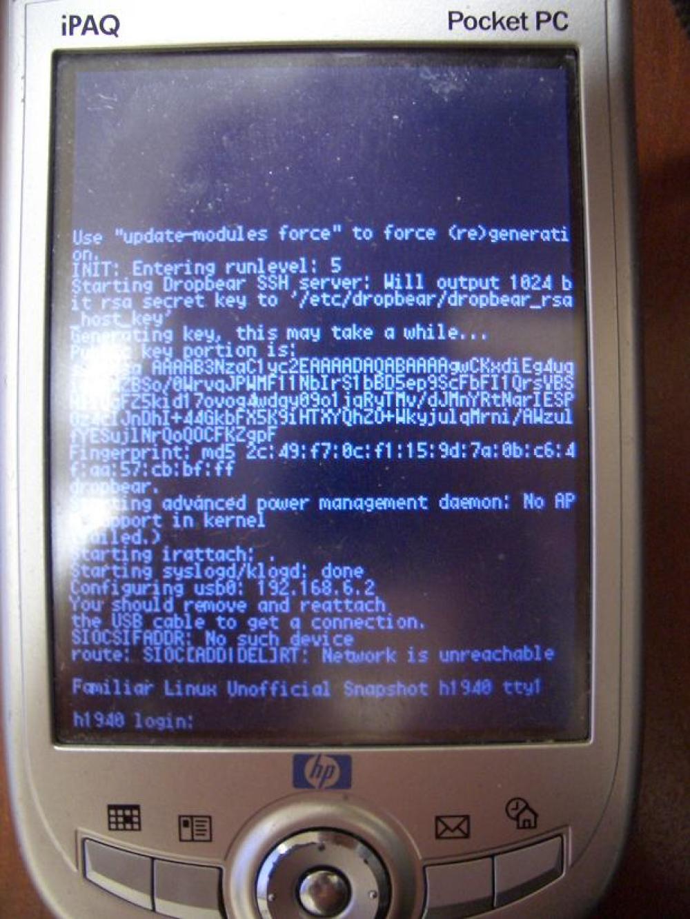 Linux на HP 1940