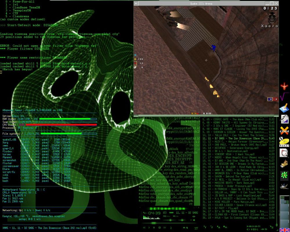 FreeBSD+Fluxbox