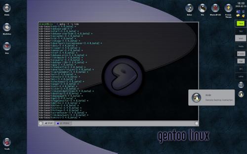 Gentoo лучшеет. KDE, надеюсь, тоже.