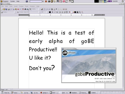 goBE productive