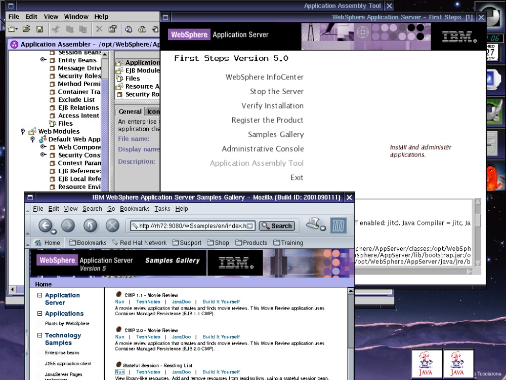 IBM Web Sphere 5.0 for Linux